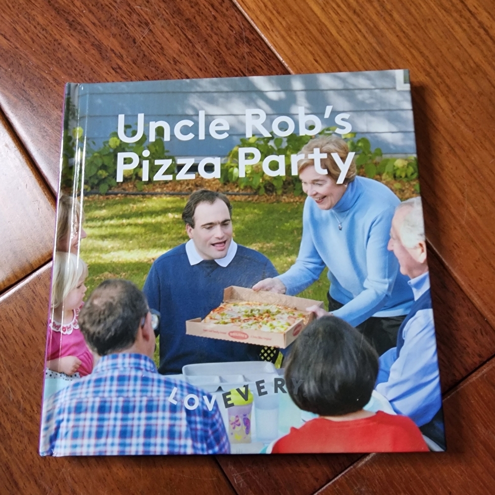 "Uncle Rob's Pizza Party" Book - Lovevery 'The Problem Solver' - 43, 44, 45 Mo